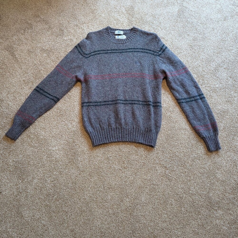 Vintage Izod Lacoste 100% Wool Sweater